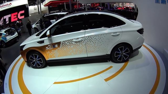 2016, 2017 Electric vehicle Luxgen 3, Luxgen S3 EV – Auto China 2016 смотреть онлайн