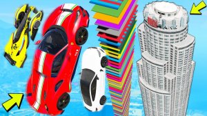 КАКАЯ НОВАЯ ЧИТ ТАЧКА ПРЫГНЕТ ВЫШЕ ВСЕХ В ГТА 5 МОДЫ! ОБЗОР МОДА В GTA 5!