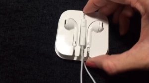 Как сложить наушники Apple EarPods обратно в коробочку