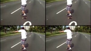 Raphael Antonini de Skate no Flamengo