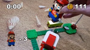 Лего Марио попал в загадочное испытание растения-пираньи! (Lego Super Mario - 71382)