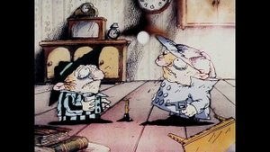 Знаменитые братья-сыщики Колобки:Шеф и Коллега(Ю.Чернавский ( м/ф"Следствие ведут Колобки"(наброски