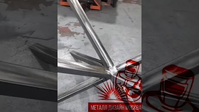 Подстолье для стола из металла Ёж.mp4
