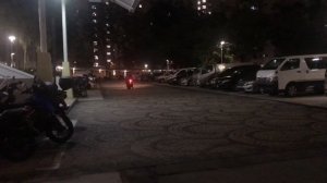 Honda CB400F Night ride test