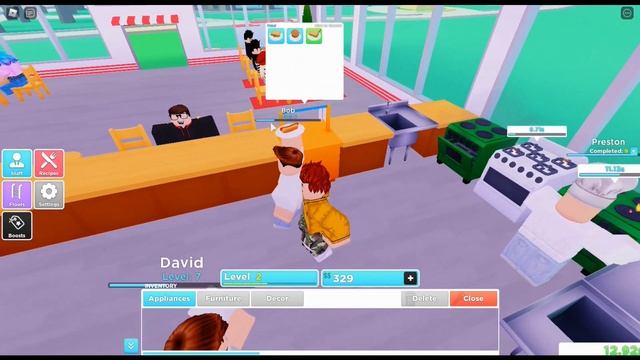 Открыл Ресторан! Симулятор My Restaurant! (Русский)! смотреть онлайн