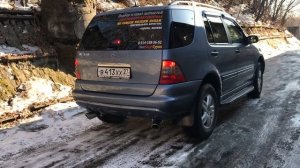 Выхлоп без катализаторов w163 ml350 3.7