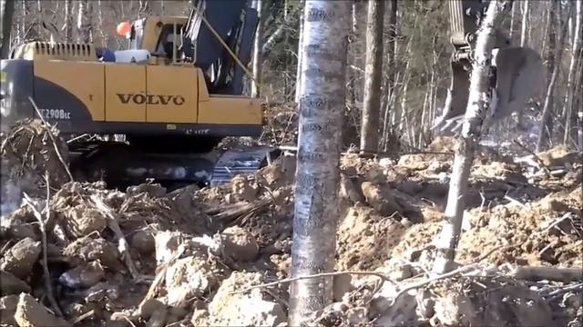 Аренда гусеничного экскаватора Volvo в "МосТрансАренда" смотреть онлайн