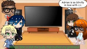 (Part_I)React to future Marinette as Jennie // Chloe as Rosé and Kagami as Lisa||