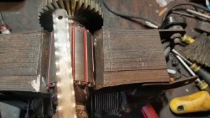 проверка якоря болгарки.