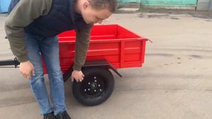 А ТЫ ГОТОВ К СЕЗОНУ ! Мотоблок Агромаш М 20 и прицеп грузоподъемность 300 кг