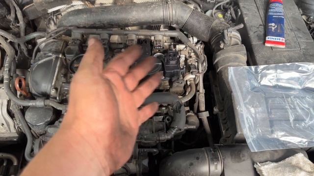 Фольксваген Пассат B7 1.8TSI троит, свистит, дергается, не ровный холостой ход. смотреть онлайн