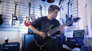 ESP E-II HRF NT-8 BARITONE BLACK SATIN
