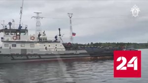 Кадры с места трагического столкновения лодки с теплоходом на Волге - Россия 24