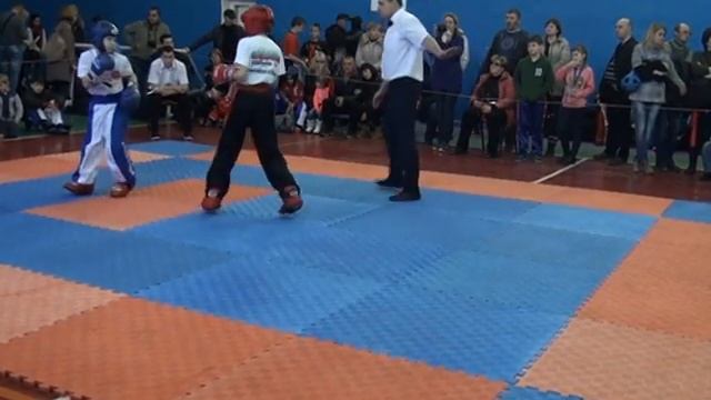 Курунин Игнат 2.1 ЛАЙТ 14.02.16 Чемпионат и Первенство г.Севастополь по кикбоксингу WAKO