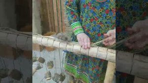 Мастер-класс по плетению циновки