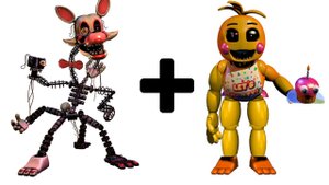 Мангл + Чика = ??? |FNAF Анимация.mp4