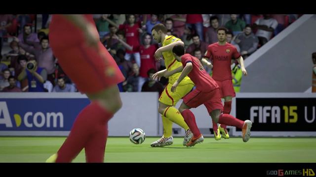 Fifa 15 - Gameplay Demo PS4 Liverpool vs FC Barcelona 1080p (PS4 Demos) смотреть онлайн