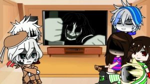 Реакция персонажей Андертейл на Мегаломоньяк ( Gacha club)