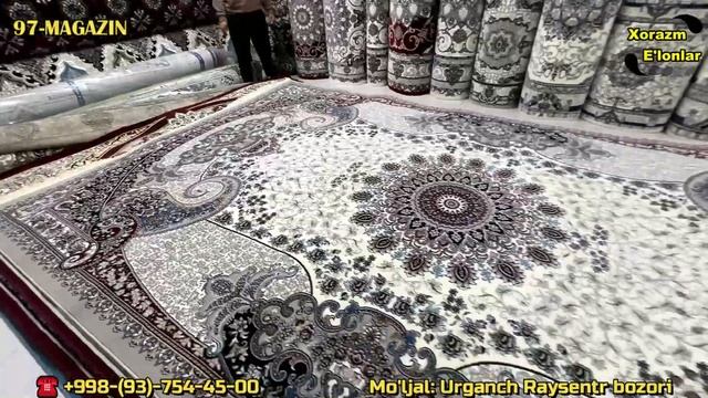 УРГАНЧ ГИЛАМ НАРХЛАРИ 1+1 АКЦИЯ ДОСТАВКА ЕСТЬ | GILAM NARXLARI XORAZM URGANCH #gilam смотреть онлайн