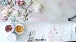 Evgenia Ermilova work process. Техника скульптурной живописи Евгении Ермиловой