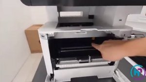 Verificando obstruções de papel na HP Laser MFP 432fdn