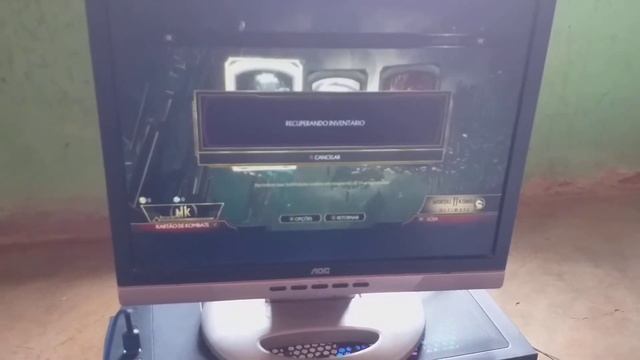 Adaptador HDMI com cabo VGA na GTX 1060 3gb em monitor AOC 17 polegadas Test em MK11.Sem Input lag? смотреть онлайн