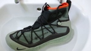 REALLY WATERPROOF? Nike ACG TERRA ANTARKTIK GORE-TEX WATERPROOF TEST REVIEW Jade Stone