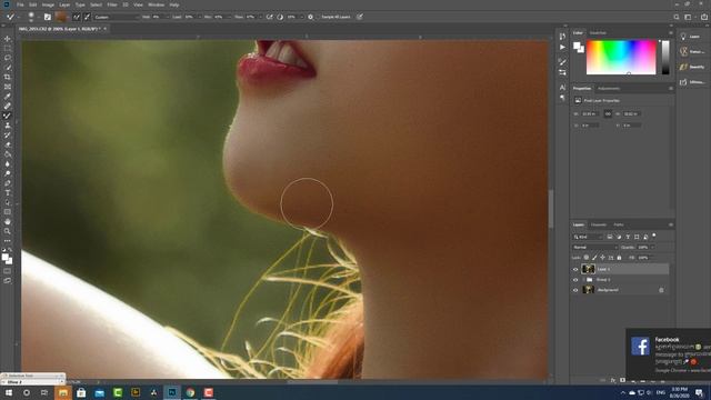 How to Edit Color Gradient Effect in Photoshop 2020 Tutorial смотреть онлайн