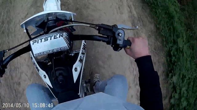 Питбайк PitsterPro. Поехал в лес. Часть 3. смотреть онлайн