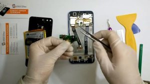 Ремонт Honor 9 lite замена АКБ и нижней платы