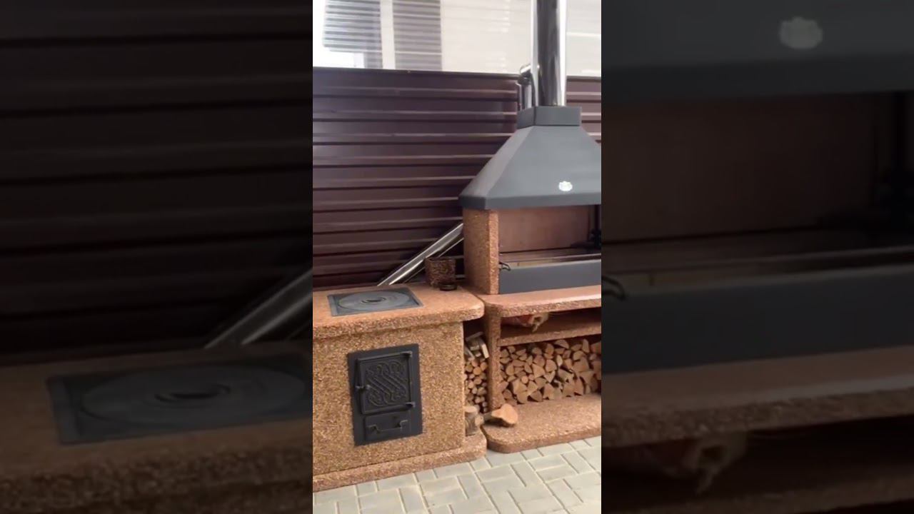 МОДУЛЬНЫЙ БАРБЕКЮ КОМПЛЕКС Это гарантия качества, долговечности и комфорта! #барбекюкомплекс#мангал