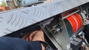 Крепление лебёдки на Волжанке 46 Fish