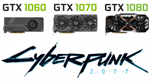 GTX 1060 vs GTX 1070 vs GTX 1080 в Cyberpunk 2077