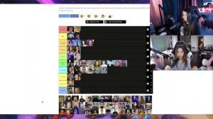 Юечка и Генсуха делают тир лист стримеров