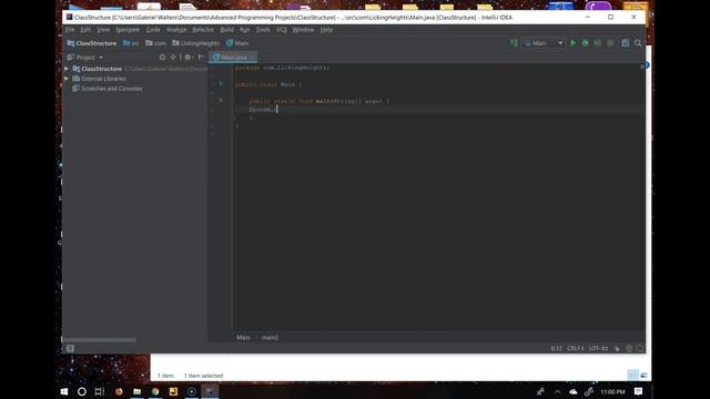 Walkthrough Intellij and Creating Classes смотреть онлайн