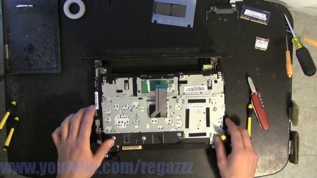 ACER V5 131 take apart, disassembly, how-to video (nothing left) HD