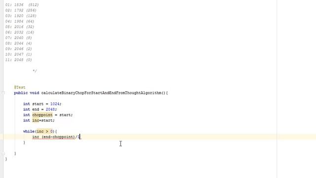 Let's Code a Binary Chop Test Tool in Java for Exploratory Testing - Java For Testers