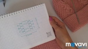 Мк. Шапка спицами с косами и рисом. Из 1 го мотка ALIZE lanagold Classic.