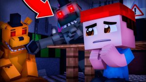 ФНАФ Пять Ночей С Фредди В Майнкрафт. Попробуй выжить в этой Пиццерии!