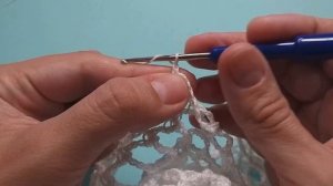 Салфетка-скатерть крючком. Часть 4. Крючок для начинающих.