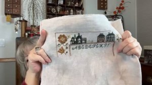 Flosstube #49 Autumn Stitching, Sedona Recap, Finishes, Crafting w/Friends & Amana Haul