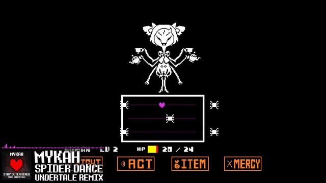 Undertale - Spider Dance (Remix) смотреть онлайн