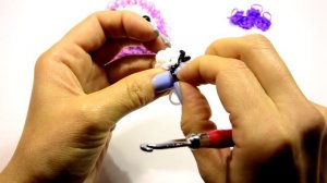 Альпака Лумигуруми из резинок. Rainbow Loom Alpaca