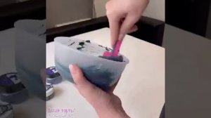 МК Покрытие торта цветным кремом + Как сделать крем.