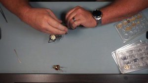 3D Metal Mechanical Wasp Model - Puzzle