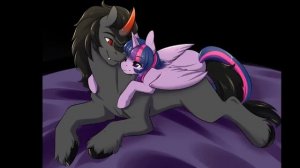 MLP:FIM king sombra and twilight sparkle tribute Lose My Mind