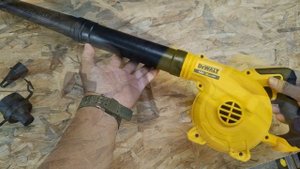 รีวิวเครื่องเป่าลมไร้สาย DEWALT DCE100N ปรับแรงได้ 3 ระดับ  (DeWALT 18v Cordless Blower)