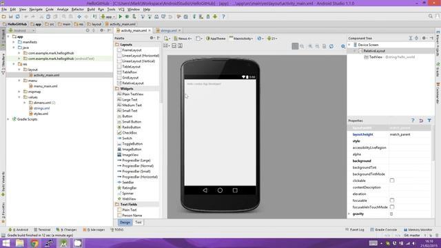 How to clone and push updates to a GitHub project in Android Studio смотреть онлайн