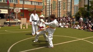 Показательное выступление каратэ киокушинкай Краснодар.