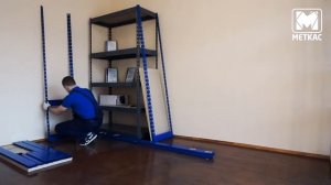 Сборка стеллажа Титан